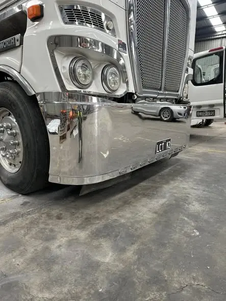 Truck polishing job by Star Metal Polishing, 19 Mar 2025