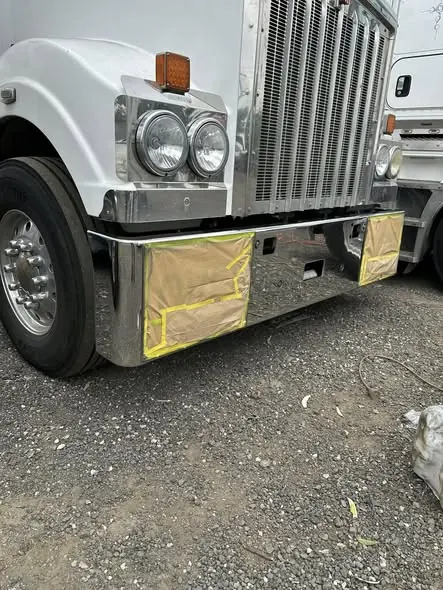 Truck polishing job by Star Metal Polishing, 19 Mar 2025