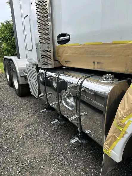 Truck polishing job by Star Metal Polishing, 19 Mar 2025