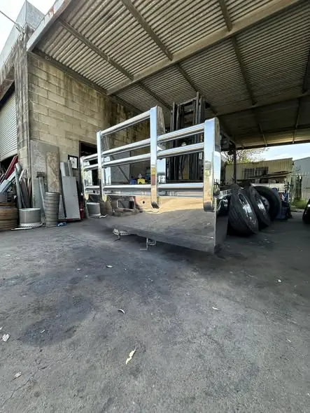 Truck polishing job by Star Metal Polishing, 19 Mar 2025