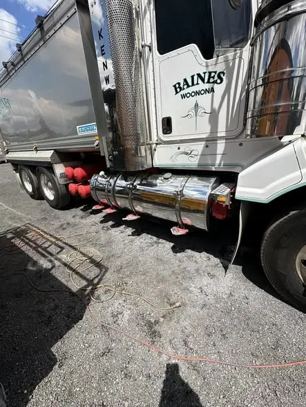 Truck polishing job by Star Metal Polishing, 19 Mar 2025