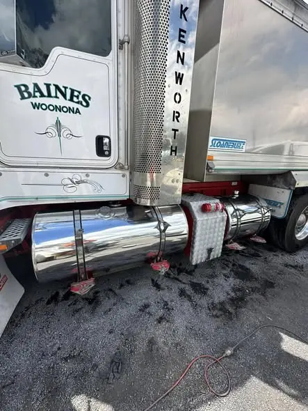 Truck polishing job by Star Metal Polishing, 19 Mar 2025