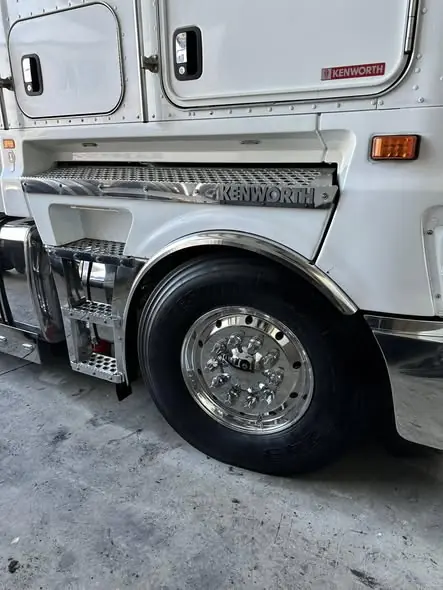 Truck polishing job by Star Metal Polishing, 19 Mar 2025