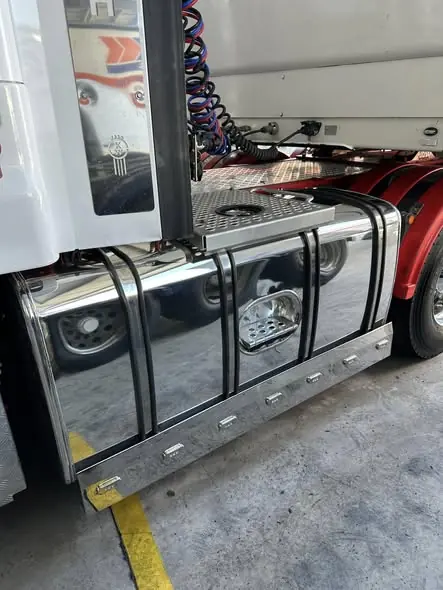 Truck polishing job by Star Metal Polishing, 19 Mar 2025