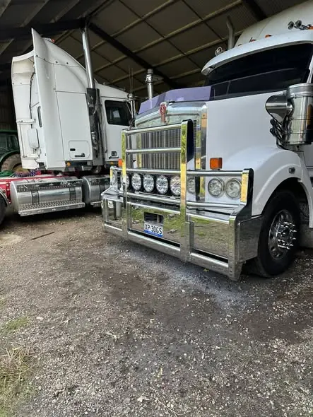 Truck polishing job by Star Metal Polishing, 20 May 2025