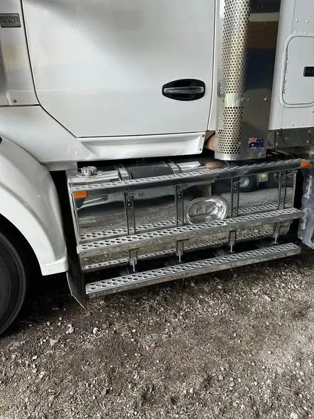 Truck polishing job by Star Metal Polishing, 20 May 2025