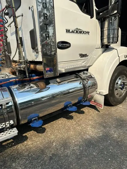 Truck polishing job by Star Metal Polishing, 20 May 2025