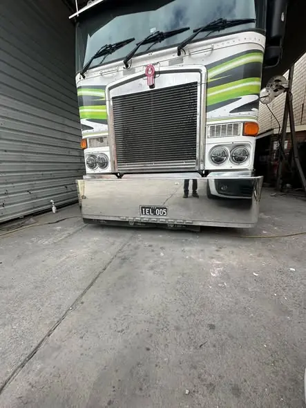 Truck polishing job by Star Metal Polishing, 20 May 2025