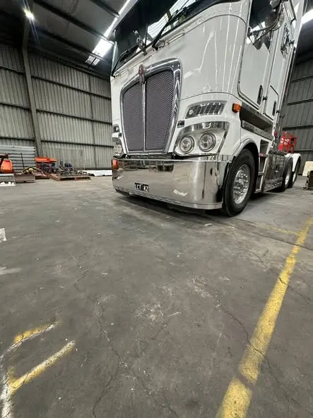 Truck polishing job by Star Metal Polishing, 20 May 2025