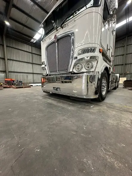 Truck polishing job by Star Metal Polishing, 20 May 2025