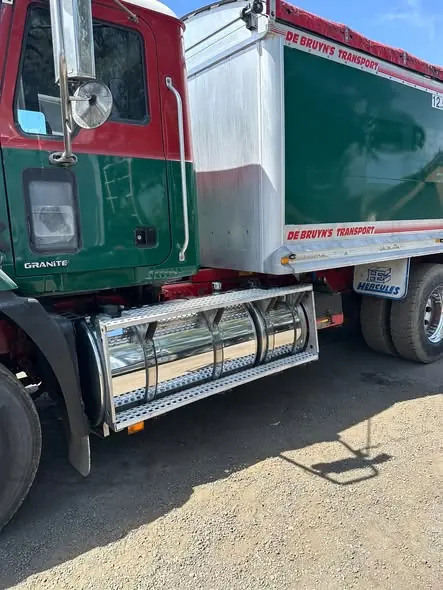 Truck polishing job by Star Metal Polishing, 20 May 2025