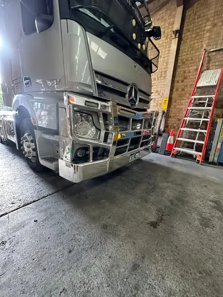 Truck polishing job by Star Metal Polishing, 20 May 2025