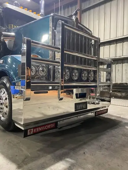 Truck polishing job by Star Metal Polishing, 22 June 2025