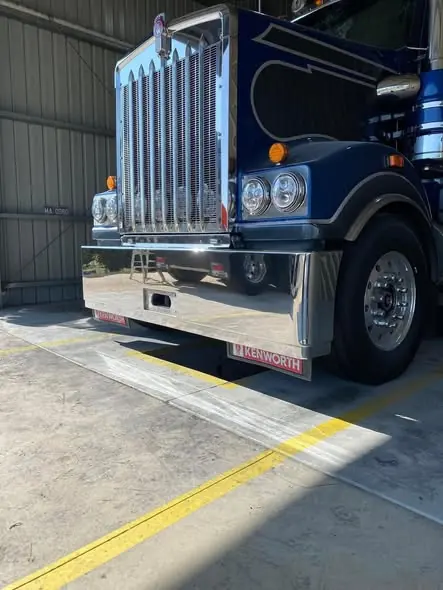 Truck polishing job by Star Metal Polishing, 22 June 2025