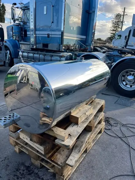 Truck polishing job by Star Metal Polishing, 23 July 2025