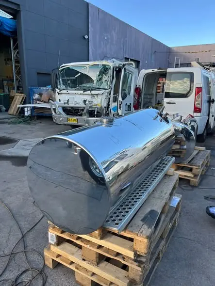 Truck polishing job by Star Metal Polishing, 23 July 2025