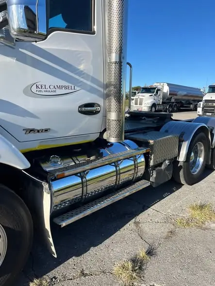 Truck polishing job by Star Metal Polishing, 23 July 2025
