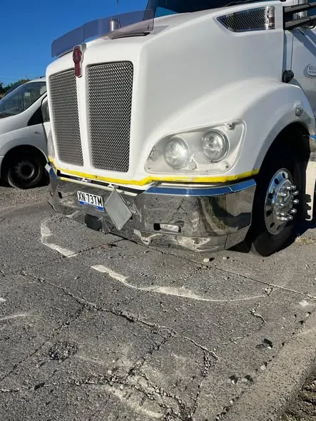 Truck polishing job by Star Metal Polishing, 23 July 2025