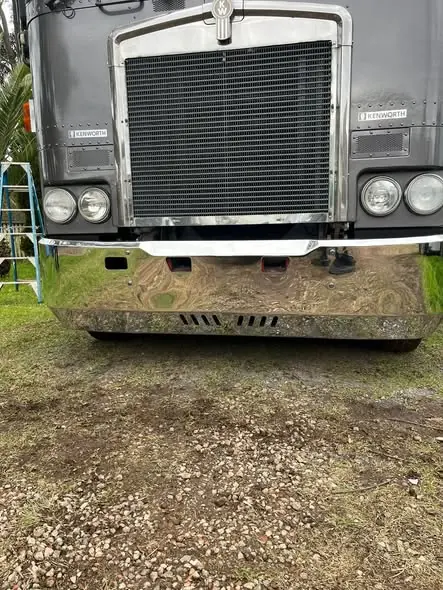 Truck polishing job by Star Metal Polishing, 23 July 2025