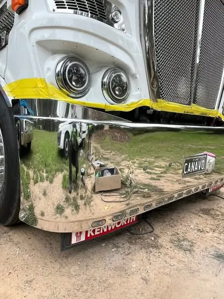 Truck polishing job by Star Metal Polishing, 4 Apr 2026