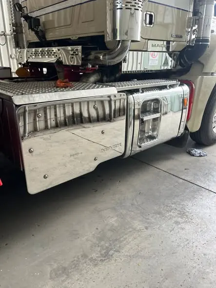 Truck polishing job by Star Metal Polishing, 4 Apr 2026