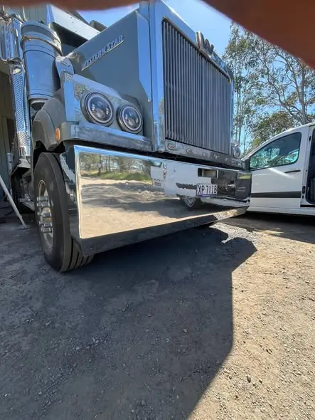 Truck polishing job by Star Metal Polishing, 4 Apr 2026