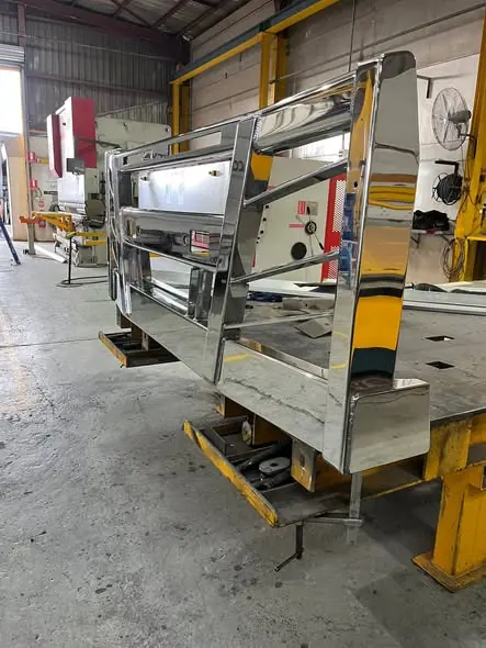 Truck polishing job by Star Metal Polishing, 4 Apr 2026