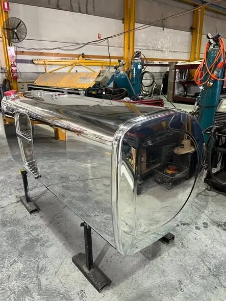 Truck polishing job by Star Metal Polishing, 4 Apr 2026