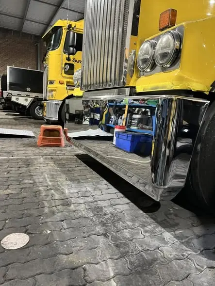 Truck polishing job by Star Metal Polishing, 4 Apr 2026