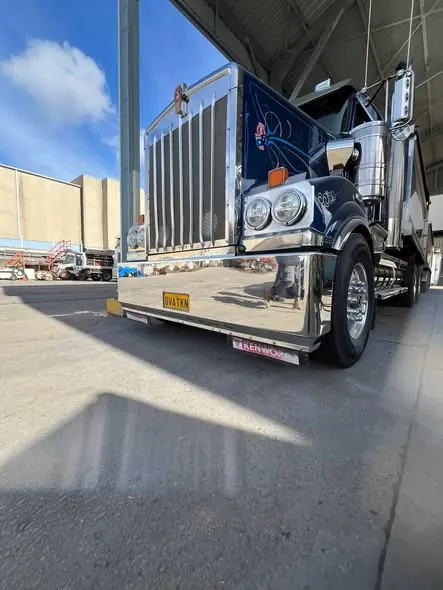 Truck polishing job by Star Metal Polishing, 18 May 2026