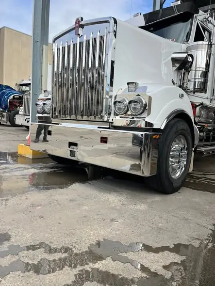 Truck polishing job by Star Metal Polishing, 23 May 2026