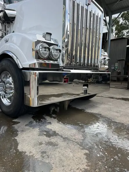 Truck polishing job by Star Metal Polishing, 23 May 2026