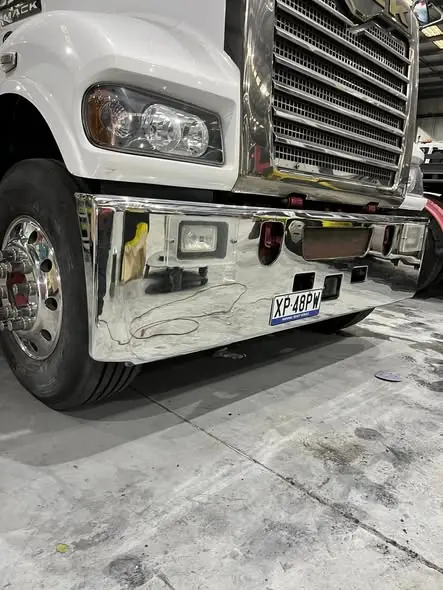 Truck polishing job by Star Metal Polishing, 16 June 2026