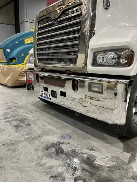 Truck polishing job by Star Metal Polishing, 16 June 2026